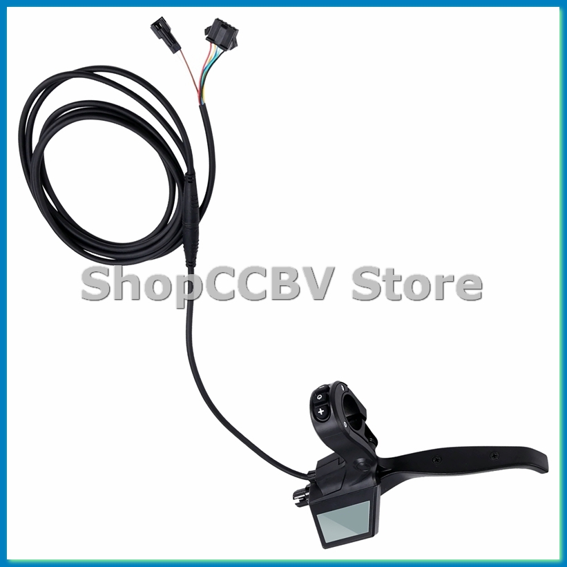 Scooter Electric - หน้าจอแสดงผลสกู๊ตเตอร์ไฟฟ้าแบบปรับได้ 160PDD พร้อมมือเบรกสำหรับจักรยานไฟฟ้า-A55K