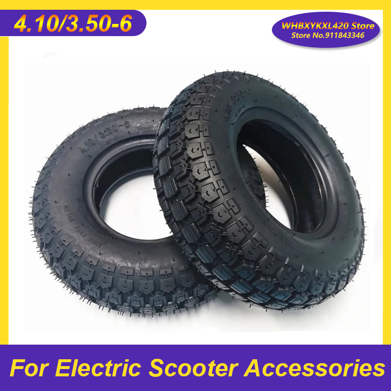 Scooter Tire - ยางรถสกู๊ตเตอร์สำหรับผู้สูงอายุ4.10/3.50-6ยางด้านในสำหรับ49cc รถสกู๊ตเตอร์จักรยานสกปรกสี่ล้อขนาดเล็ก