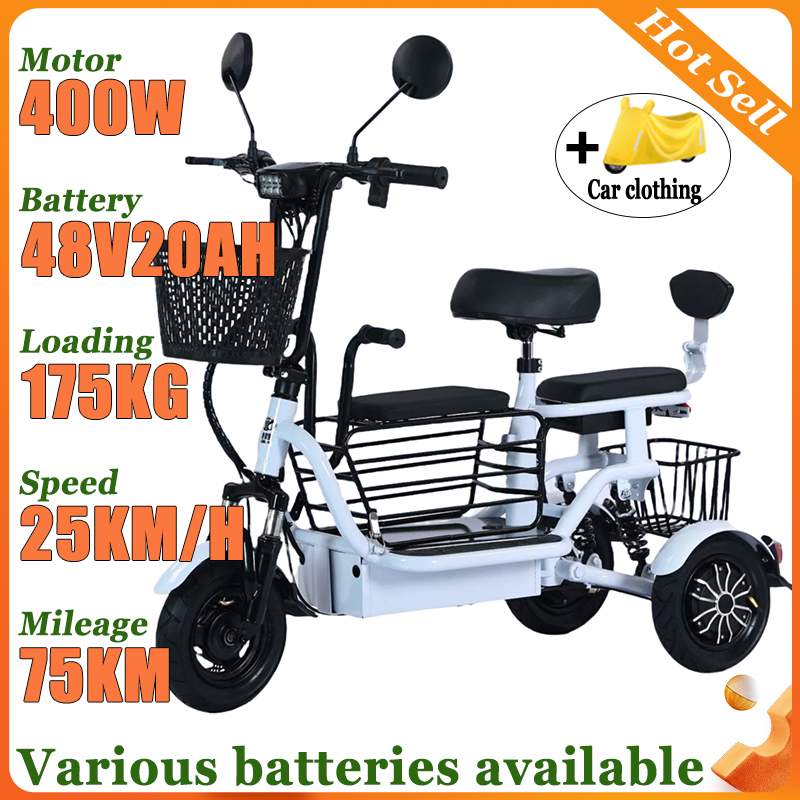 Folding Electric Scooter - ใหม่ผู้ใหญ่รถสามล้อเดินทางเด็กพับน้ําหนักเบาขนาดเล็ก Mobility Scooter เด็ก Leisure ผู้สูงอายุในครัวเรือนรถสามล้อไฟฟ้า