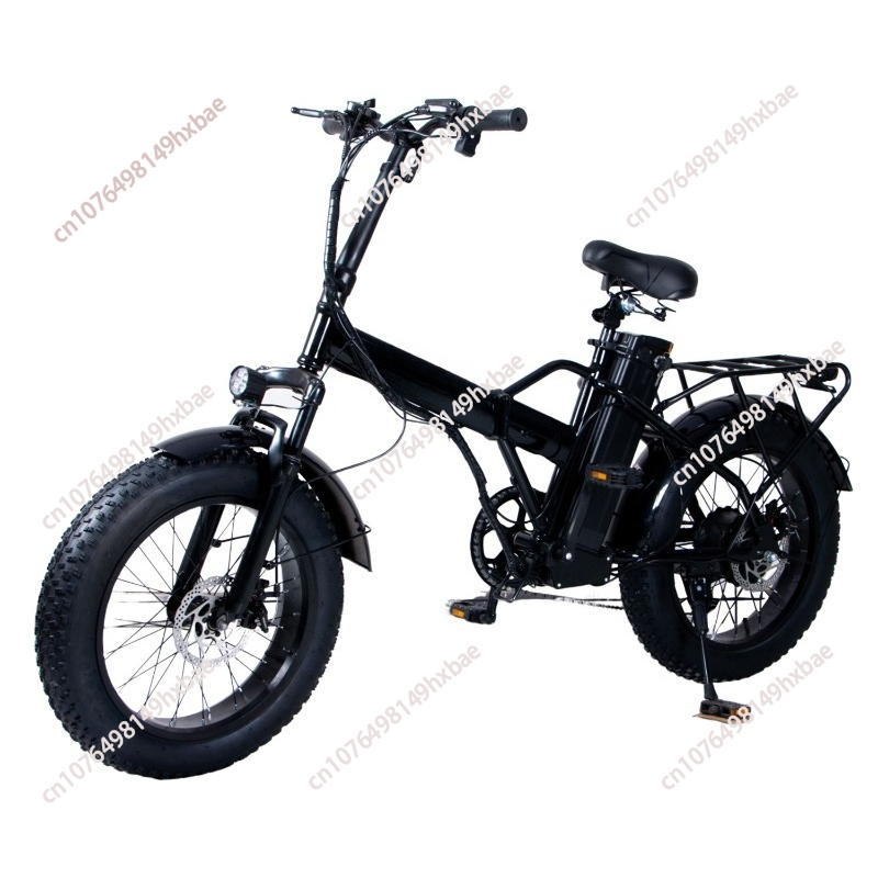 Folding Electric Scooter - สกู๊ตเตอร์ไฟฟ้าพับได้แบบพกพาสำหรับขับขี่บนหิมะ ยานพาหนะไฟฟ้าสองล้อ จักรยานไฟฟ้าแบบเสริมความแข็งแรง