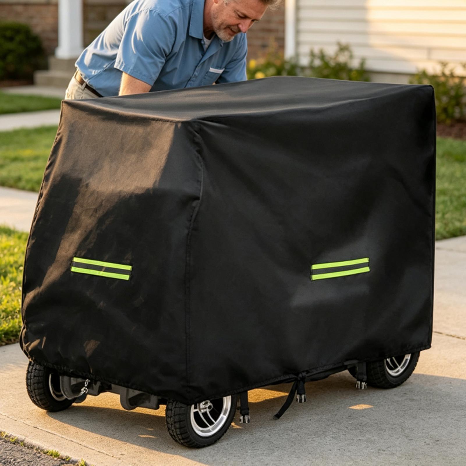 ผ้าคลุมรถสกู๊ตเตอร์กันน้ำ ผ้าค - Electric Scooter Rain Cover บทวิจารณ์และราคา