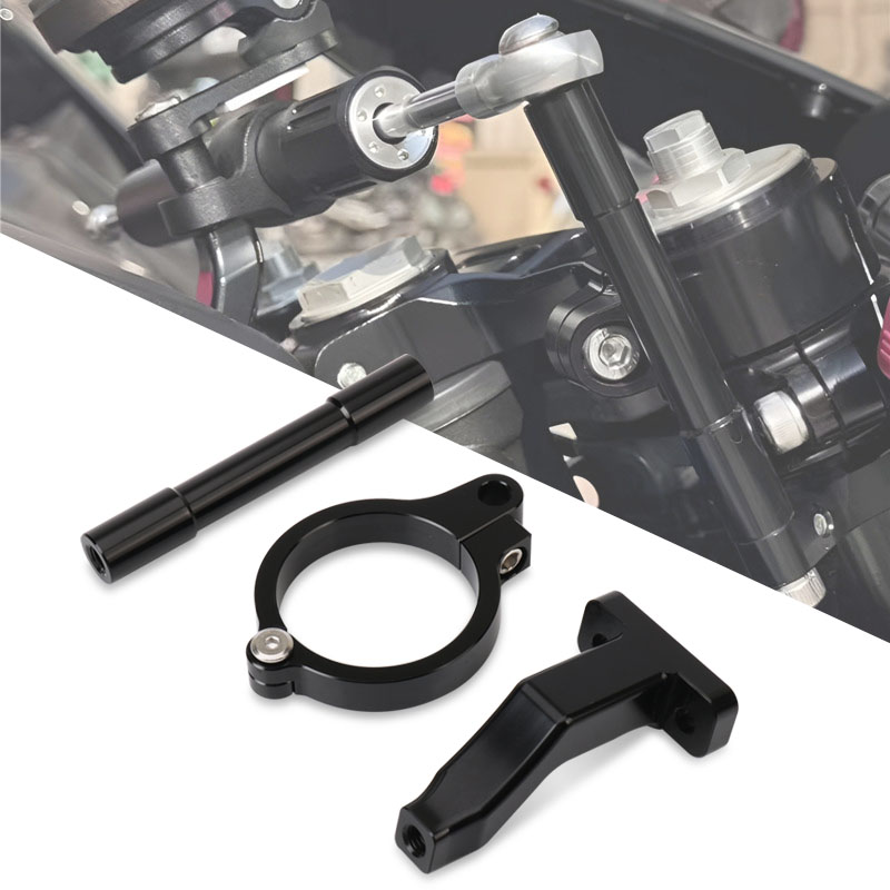 อุปกรณ์เสริมสําหรับรถจักรยานยน - Steering Damper Stabilizer Kit Cnc บทวิจารณ์และราคา