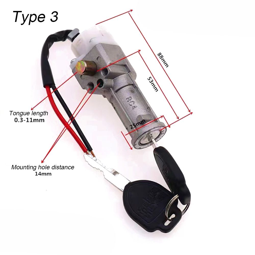 แบตเตอรี่ E-Bike ล็อค2คีย์ไฟฟ้ - Electric Scooter Charger บทวิจารณ์และราคา