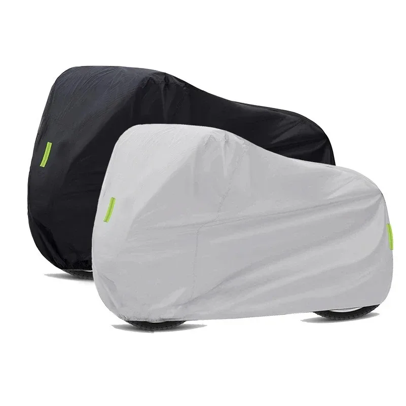 ผ้าคลุมรถจักรยานยนต์ M-3XL สำห - Electric Scooter Rain Cover บทวิจารณ์และราคา