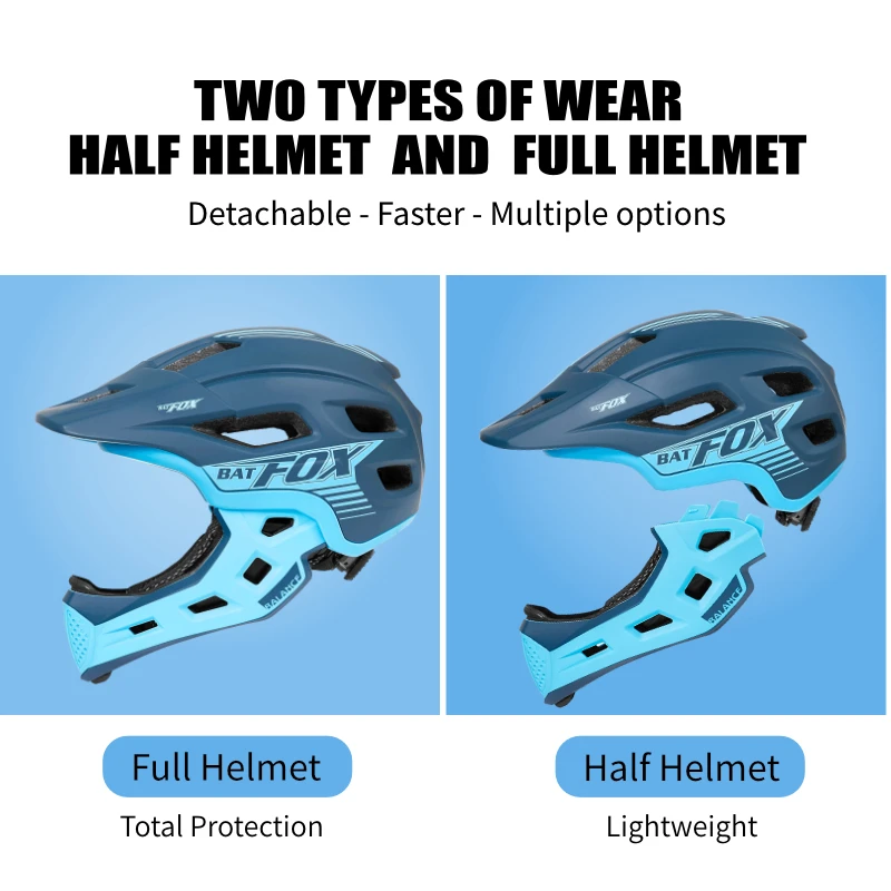 BATFOX หมวกกันน็อคแบบเต็มหน้าเ - Scooter Helmet Set บทวิจารณ์และราคา