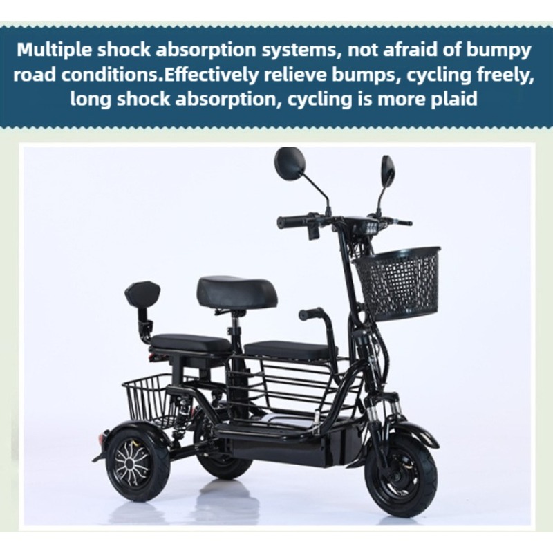 ใหม่ผู้ใหญ่รถสามล้อเดินทางเด็ก - Folding Electric Scooter บทวิจารณ์และราคา