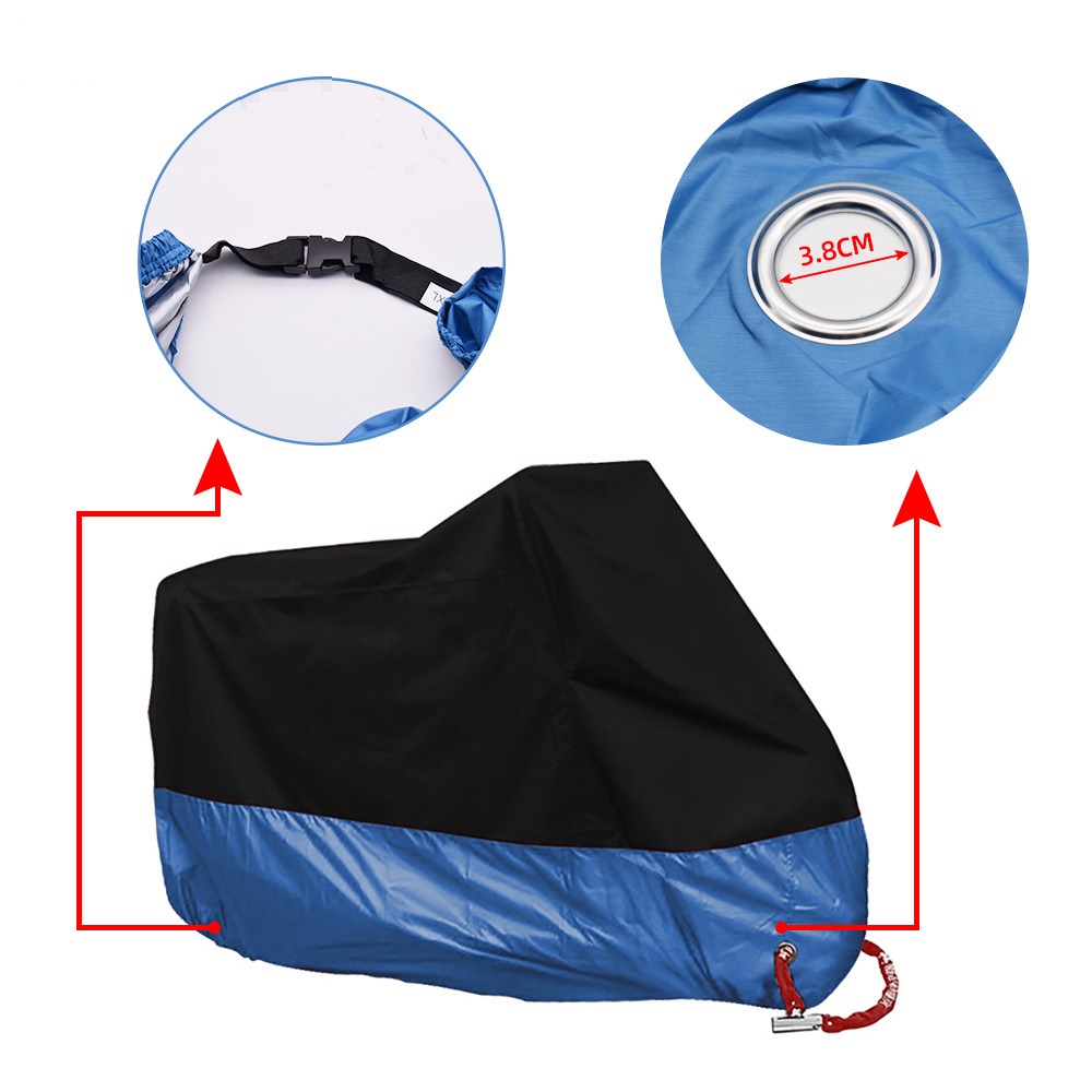 Universal Selimut Motor M L XL - Electric Scooter Rain Cover บทวิจารณ์และราคา