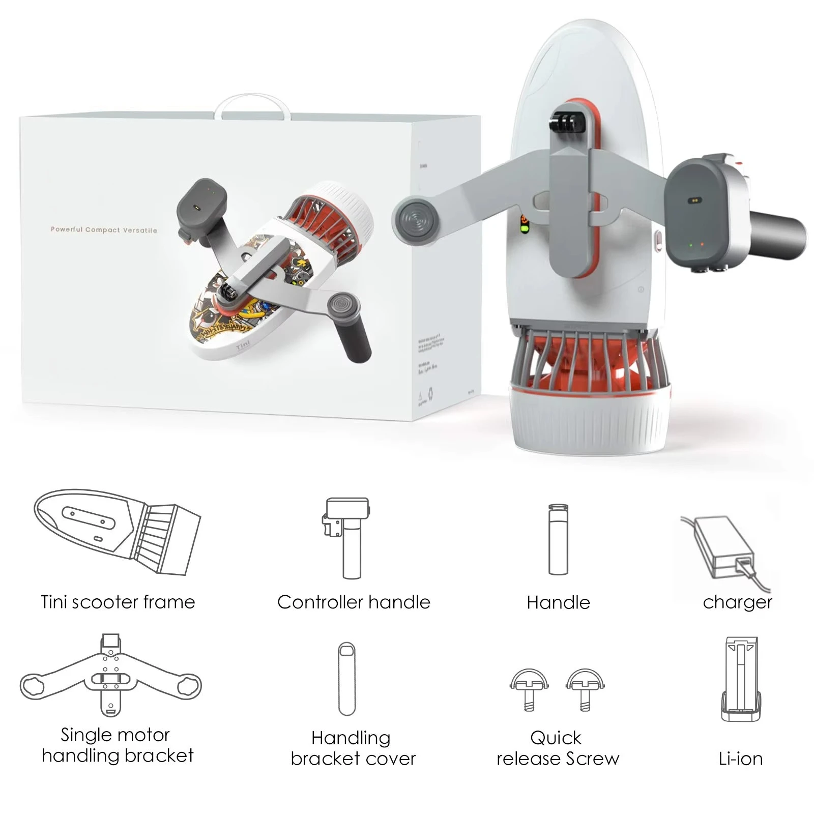 สกูตเตอร์ดำน้ำไฟฟ้าความเร็วสูง - Electric Scooter บทวิจารณ์และราคา